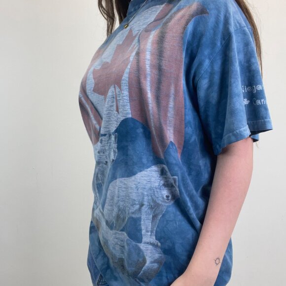 M Vintage Niagara Falls Canada Wolves Graphic T - Picture 2 of 5